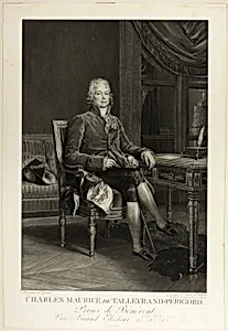 Portrait of Charles Maurice de Talleyrand-Perigord