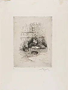 Portrait of Eduardo Zamaçois, Spanish Painter