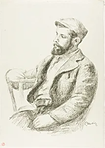 Portrait of Louis Valtat by Pierre-Auguste Renoir