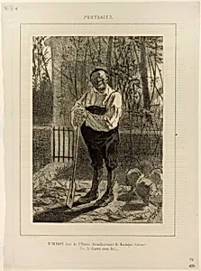 Portrait of Monsieur Dubois, curate of St. Pierre... by Félicien Rops