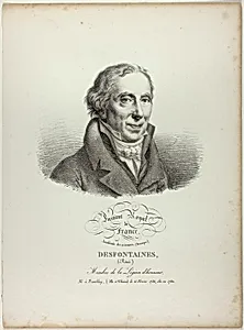 Portrait of Réné Desfonataines