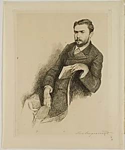 Portrait of the Critic Gustave Geffroy