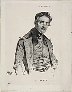 Portrait of the Sculptor Antoine-Louis Barye