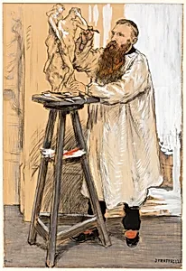 Portrait of the Sculptor Auguste Rodin in his Studio