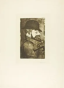 Portrait of Toulouse-Lautrec, from the first album of L'Estampe originale