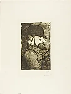 Portrait of Toulouse-Lautrec, from the first album of L'Estampe originale