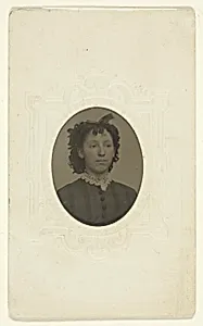Portrait of Viola Mead by C. W. Mitchell