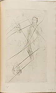 Portrait Sketches including F.R. Leyland and Whistler by James McNeill Whistler