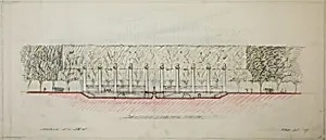 Potomac Round Point, Washington D.C., Section Sketch