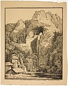 Predjama Castle in Krein, Twelve Hours from Trieste