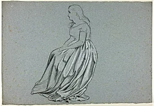 Profile of a Seated Woman