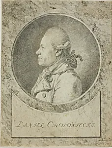Profile of Daniel Chodowiecki