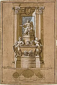 Project for the Tomb of James III, the Old Pretender