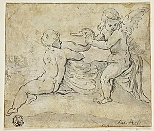 Putti Holding Swan