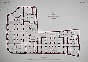 Rathskeller Neubau, Halle (Saale), Saxony-Anhalt, Germany, Basement Plan