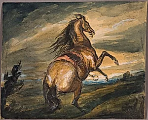 Rearing Horse