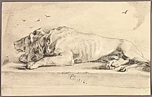 Reclining Lion