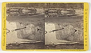 Reflection of El Capitain in the Merced River, No. 48 from the series "Glories of the Yosemite, California"