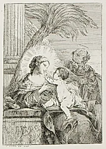 Rest of the Holy Family in Egypt