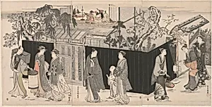 Returning from a Poetry Gathering by Kubo Shunman