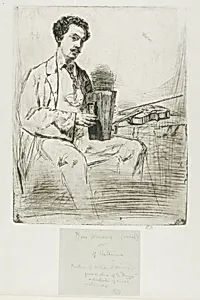 Ross Winans by James McNeill Whistler