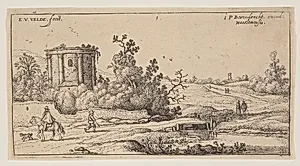 Ruins of a Roman Temple, from Landscapes