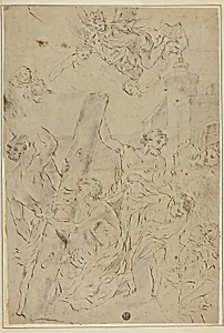 Saint Andrew Adoring the Cross