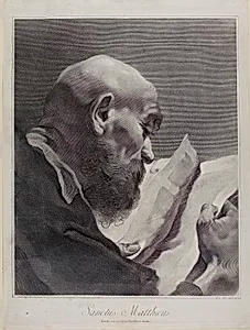 Saint Matthew, from The Holy Family and the Twelve Apostles