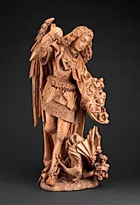 Saint Michael and the Devil by Spanish