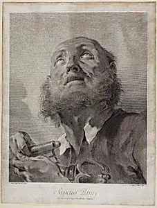 Saint Peter, from The Holy Family and the Twelve Apostles