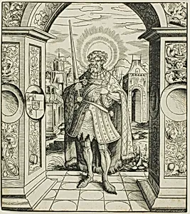 Saint Rolandus, from Saints Connected with the House of Habsburg