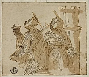 Saints Lucy and Barbara