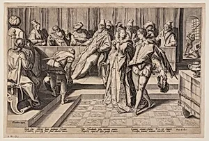 Salome Dancing before Herod by Jan Saenredam