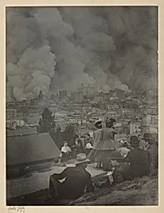 San Francisco Earthquake by Arnold Genthe