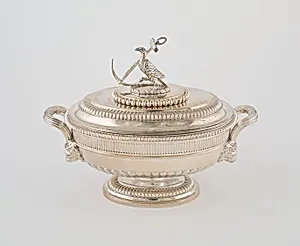 Sauce Tureen and Cover from the Hood Service