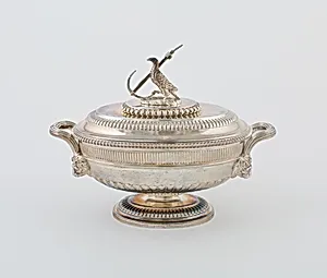 Sauce Tureen and Cover from the Hood Service