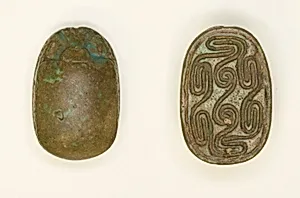 Scarab: Interlocking Scrolls and Spirals by Ancient Egyptian