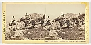 Scene on the Summit of the Sierra Nevada Mountains, California, No. 222 from the series "California"