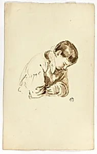 Seated Boy, Half-Length