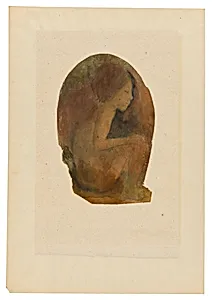 Seated Tahitian Youth by Paul Gauguin