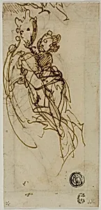 Seated Virgin and Child (recto); Seated Virgin and Child (verso)