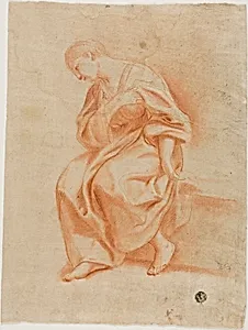 Seated Woman in Profile