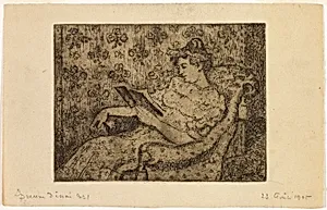 Seated Woman Reading