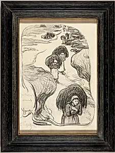 Seaweed Gatherers, Yport