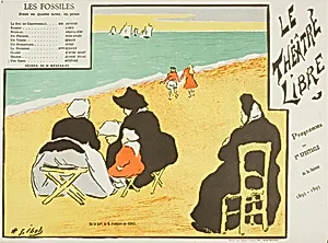 Second Performance: Les Fossiles, for Le Théatre Libre by Henri-Gabriel Ibels