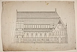 Second Presbyterian Church, Chicago, Illinois, North Elevation