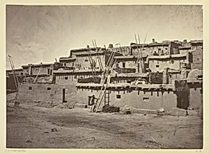 Section of the South Side of Zuni Pueblo, N.M. by Timothy O'Sullivan