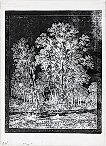 Shepherd Resting in a Clearing
