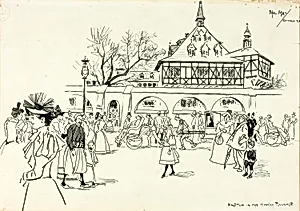Sketch in the Midway Plaisance