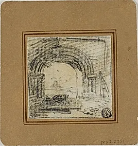 Sketch of an Arch by Richard Wilson